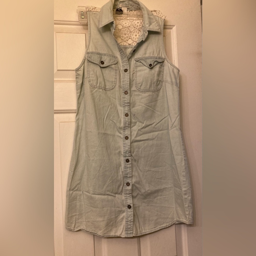 Forever 21, small, long tunic style top.
